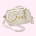 Kosmetiktasche Damen | Umhängetasche mit Namen & Make-up Etui Personalisiert