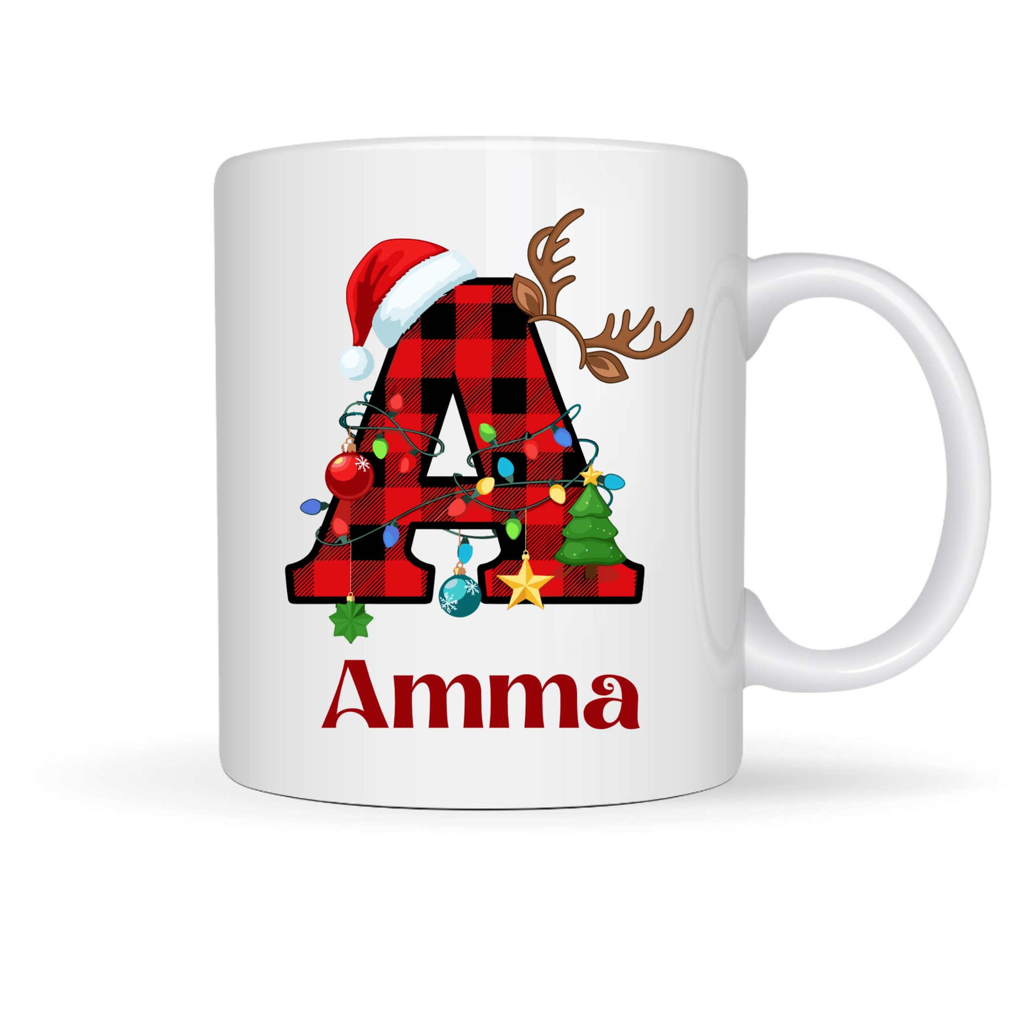 f2a7b35a-027a-42a6-9b30-47f5539cc927 Weihnachtstasse Personalisiert – Bild 1