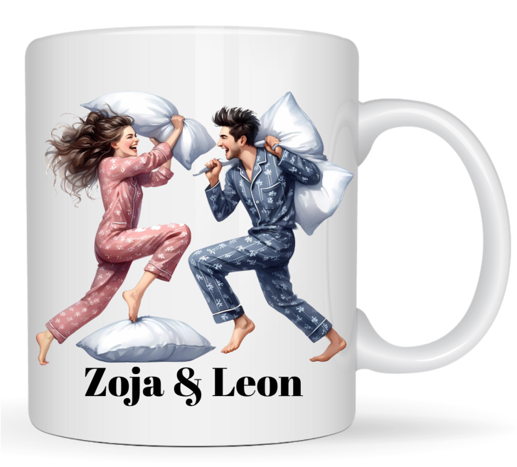 Screenshot 2025-12-07 165032 Valentinstag Personalisierte Tasse Glückliche Paare – Bild 1